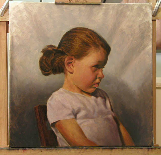 retrato al oleo tutorial